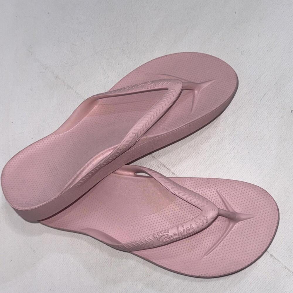 Archies Thongs Light Pink Outdoor Waterproof Flip Flops for Men & Women Size 4/5 - Picture 9 of 9